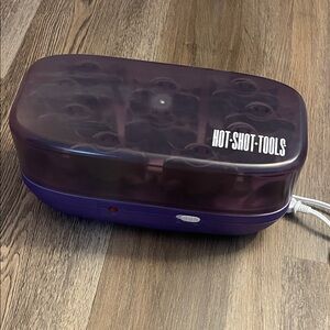 Hot Shot Tools Purple Hair Roller Set